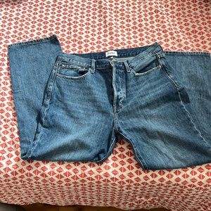 Pistola Charlie high waist ankle straight leg jean